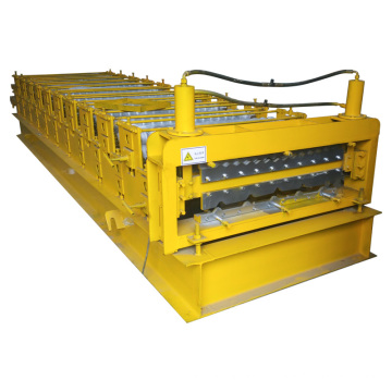Aluminum Roofing Sheet Double Layer Roll Forming Machine